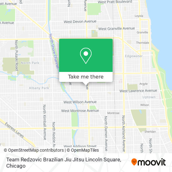 Team Redzovic Brazilian Jiu Jitsu Lincoln Square map