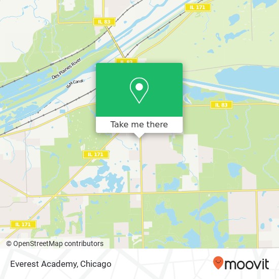 Mapa de Everest Academy