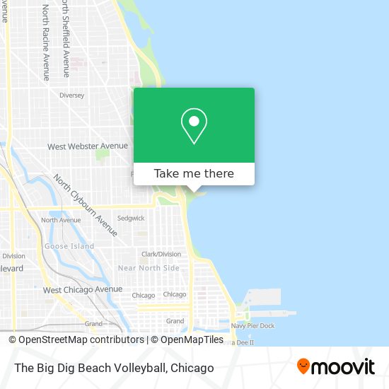 Mapa de The Big Dig Beach Volleyball