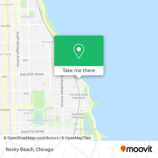 Rocky Beach map