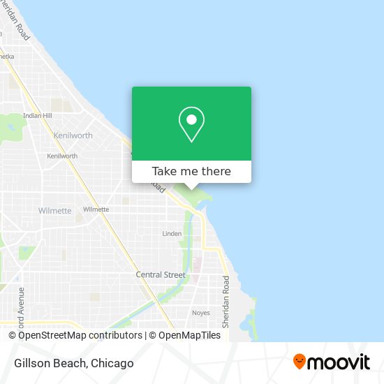 Gillson Beach map