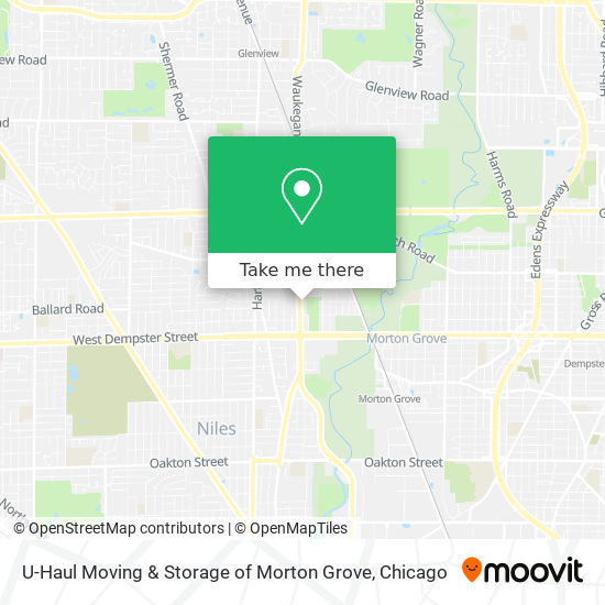 U-Haul Moving & Storage of Morton Grove map