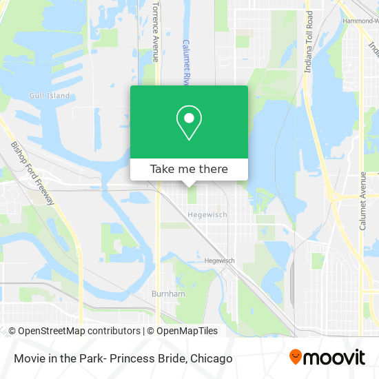 Movie in the Park- Princess Bride map