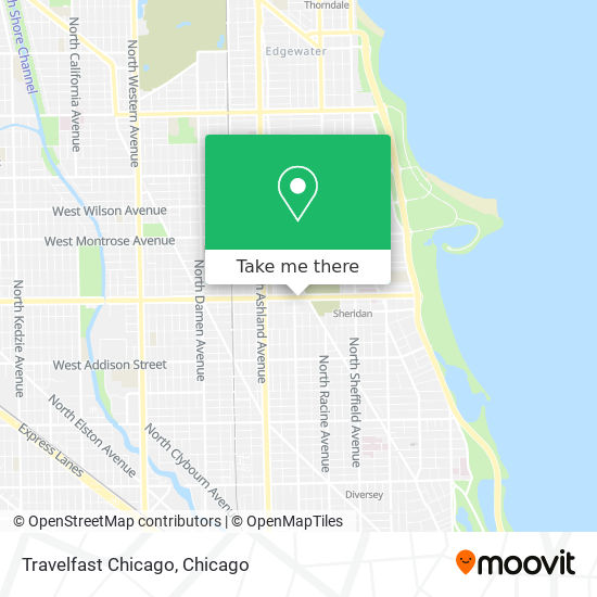 Travelfast Chicago map