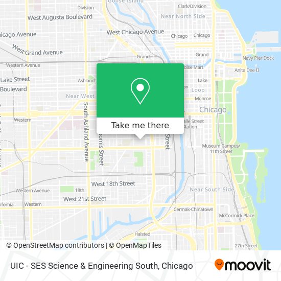 UIC - SES Science & Engineering South map