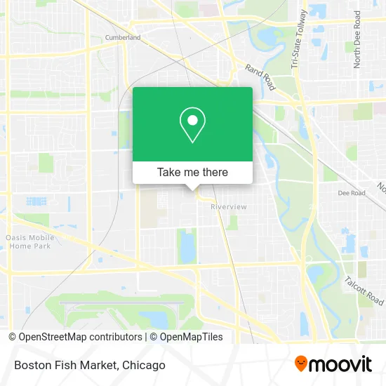 Boston Fish Market map