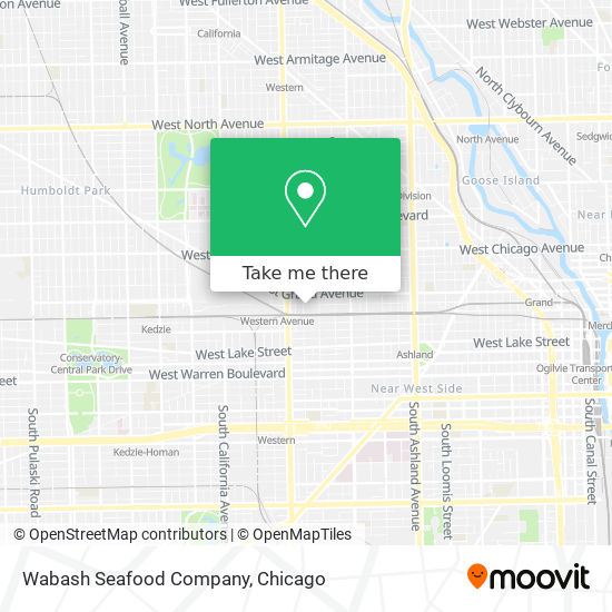 Wabash Seafood Company map