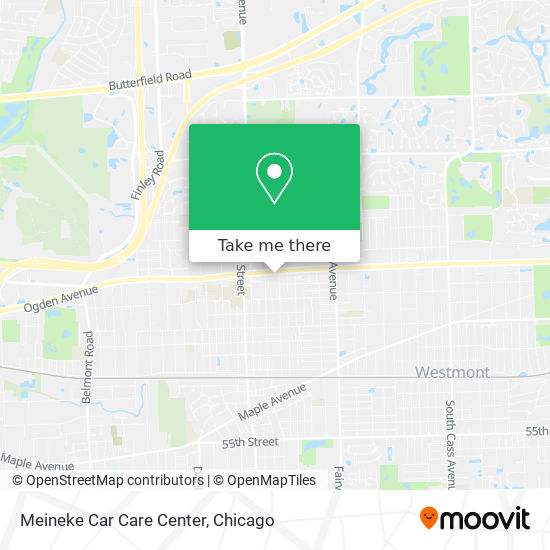 Mapa de Meineke Car Care Center