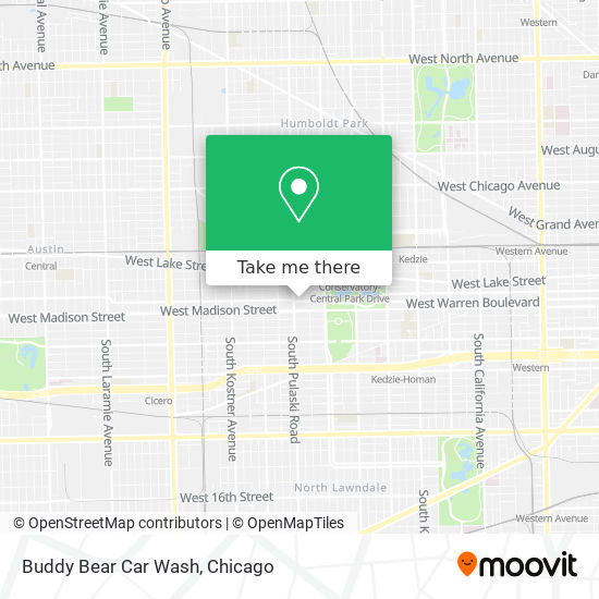 Buddy Bear Car Wash map