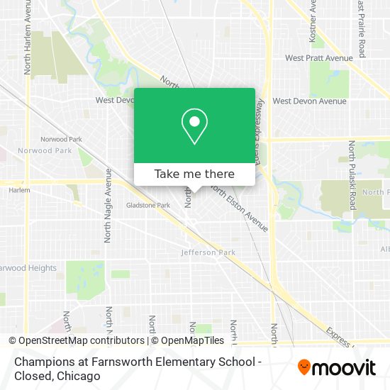 Champions at Farnsworth Elementary School - Closed map