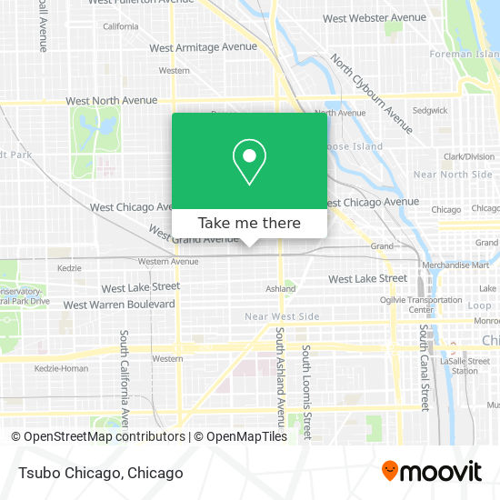 Tsubo Chicago map