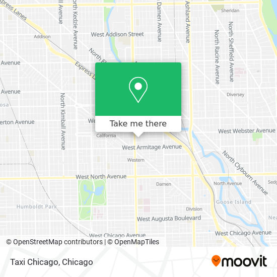 Mapa de Taxi Chicago