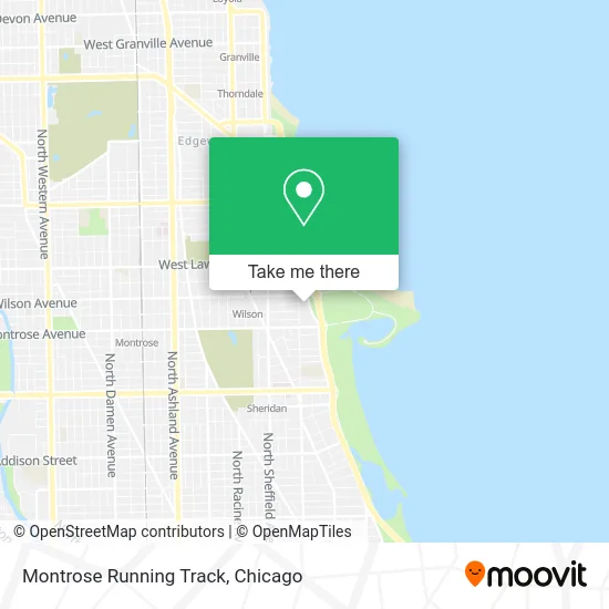 Montrose Running Track map