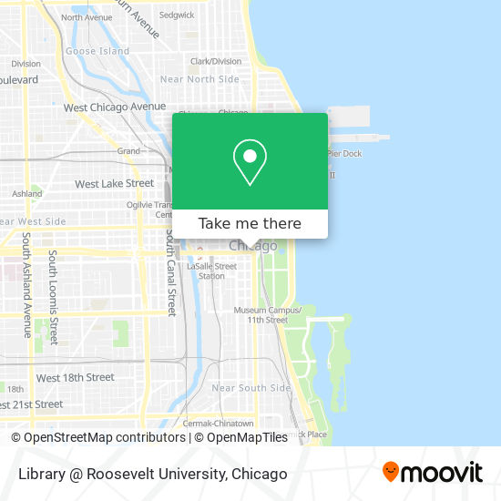 Library @ Roosevelt University map