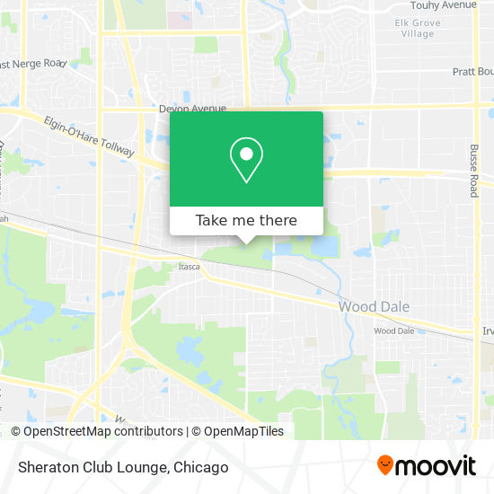 Sheraton Club Lounge map