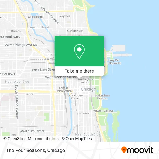 How to Get to The Four Seasons in Chicago by Chicago 'L', Bus or