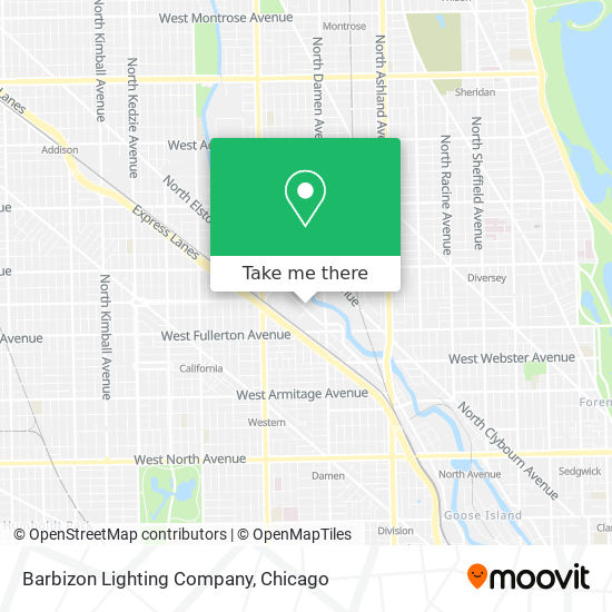 Barbizon Lighting Company map