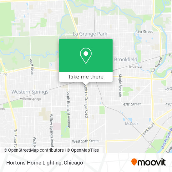 Mapa de Hortons Home Lighting