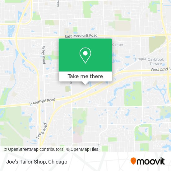 Joe's Tailor Shop map