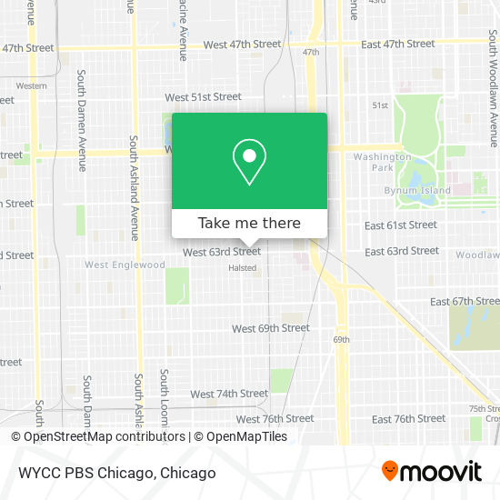 WYCC PBS Chicago map