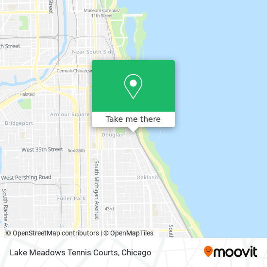 Lake Meadows Tennis Courts map