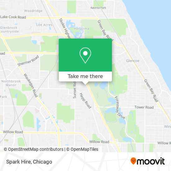 Spark Hire map