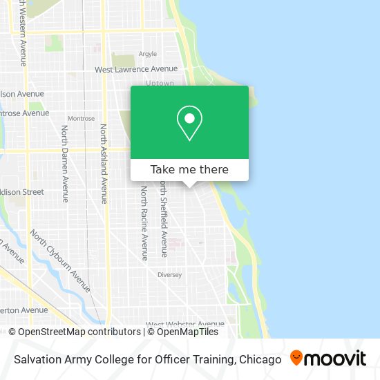 Salvation Army College for Officer Training map