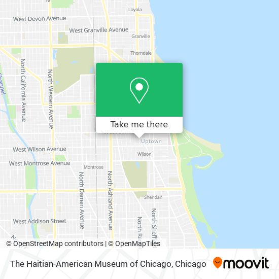 The Haitian-American Museum of Chicago map