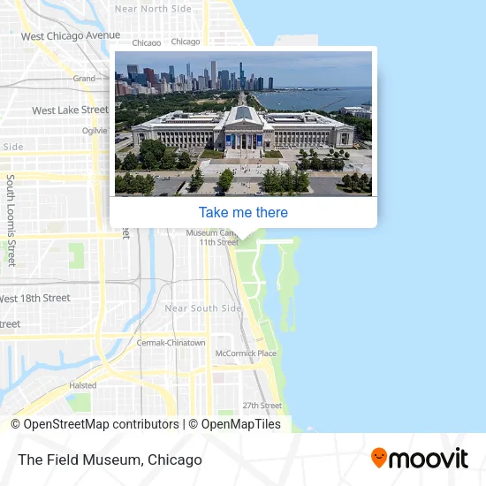 The Field Museum map