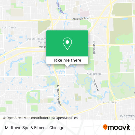 Midtown Spa & Fitness map