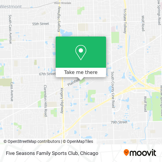 Mapa de Five Seasons Family Sports Club