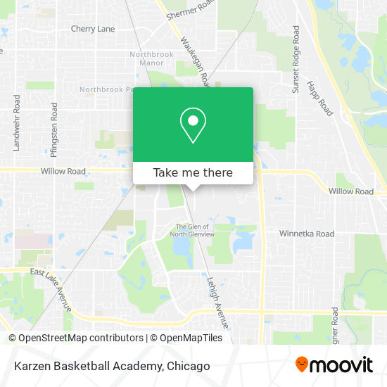 Karzen Basketball Academy map