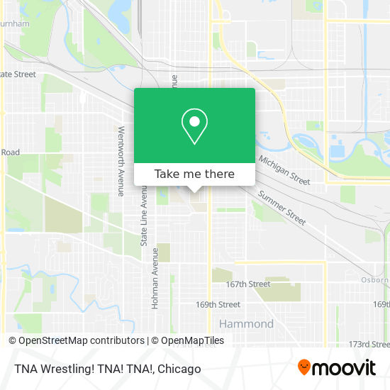TNA Wrestling! TNA! TNA! map