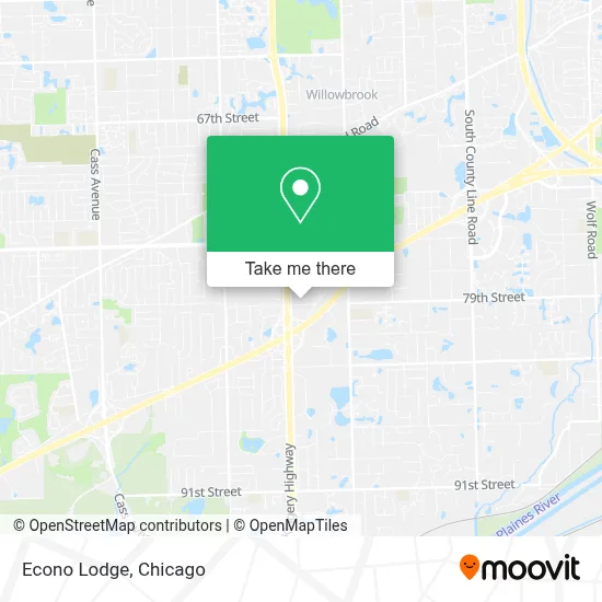 Econo Lodge map