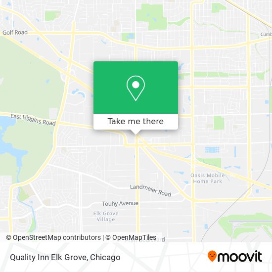 Mapa de Quality Inn Elk Grove