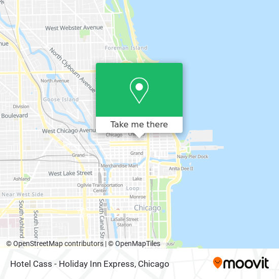 Hotel Cass - Holiday Inn Express map