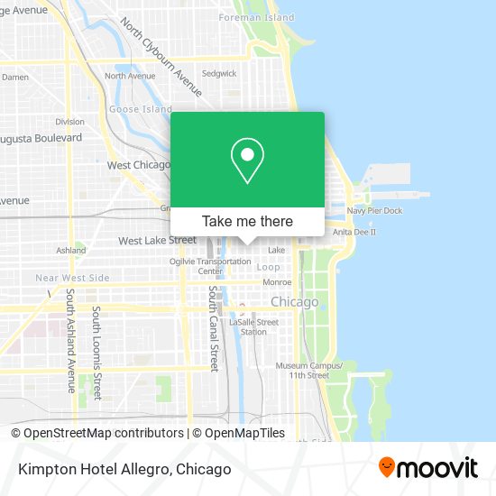 Kimpton Hotel Allegro map