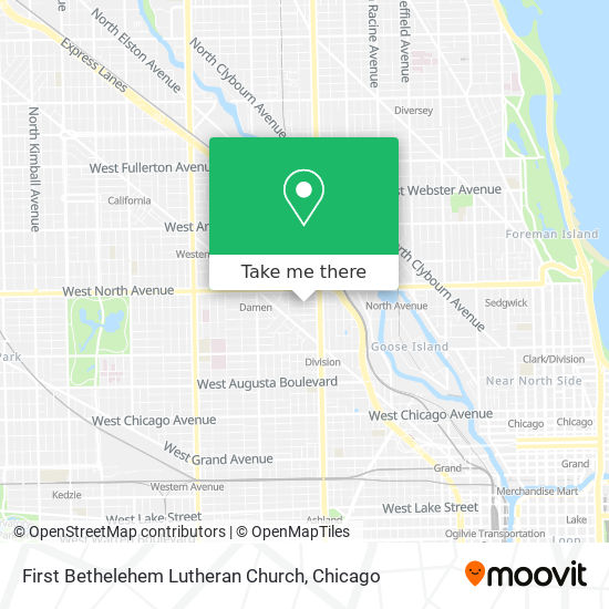 Mapa de First Bethelehem Lutheran Church