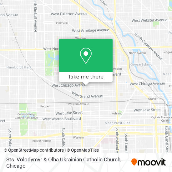 Mapa de Sts. Volodymyr & Olha Ukrainian Catholic Church