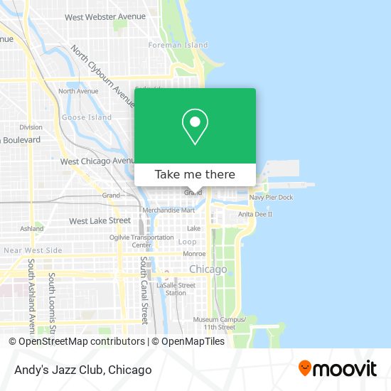 Andy's Jazz Club map