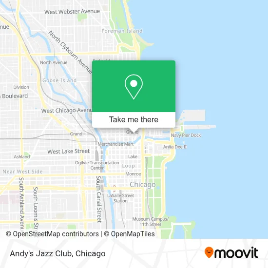 Andy's Jazz Club map