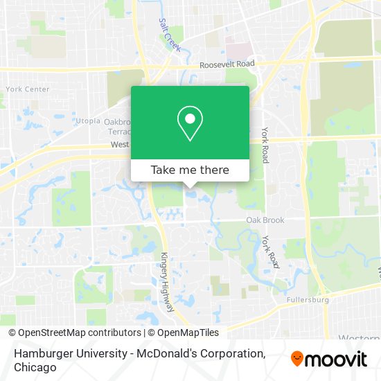 Hamburger University - McDonald's Corporation map