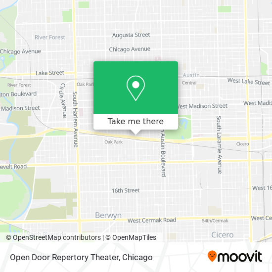 Open Door Repertory Theater map