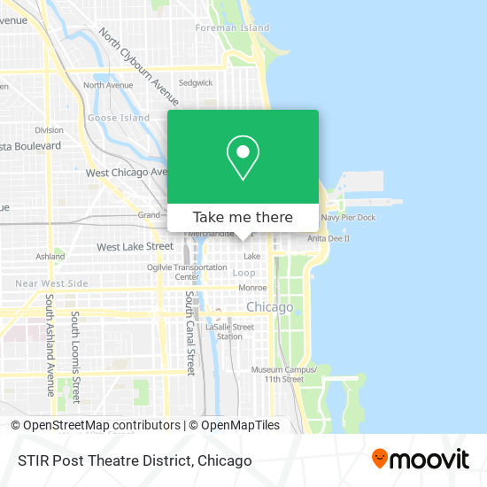 STIR Post Theatre District map