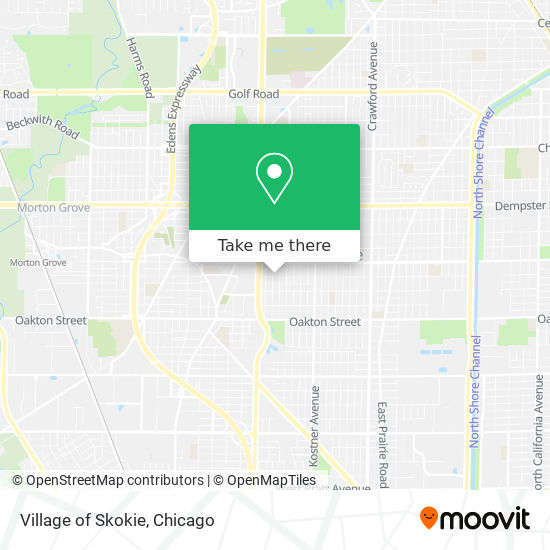 Village of Skokie map