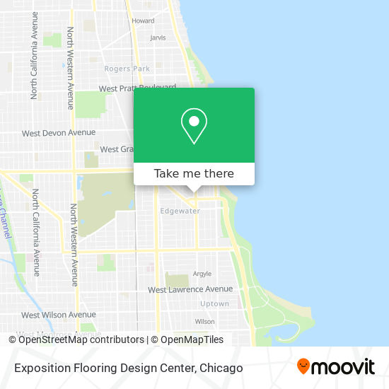 Exposition Flooring Design Center map