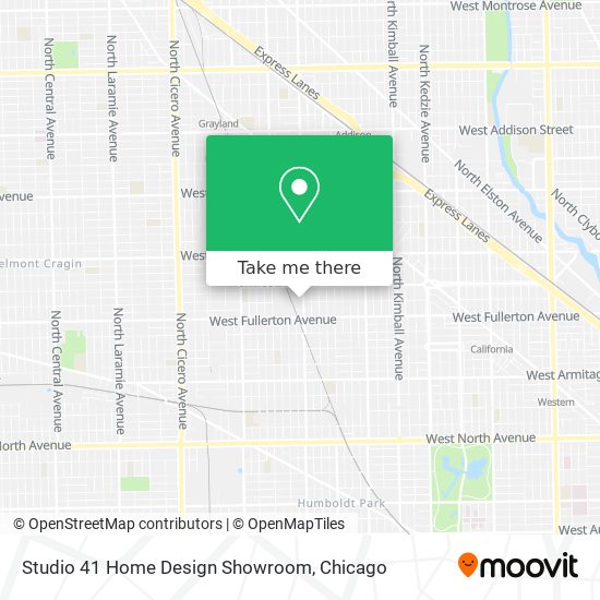 Studio 41 Home Design Showroom map