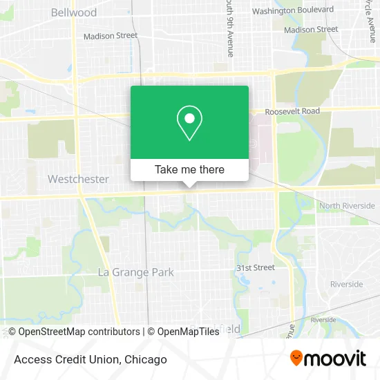 Access Credit Union map