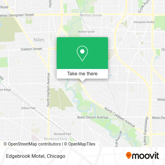Edgebrook Motel map