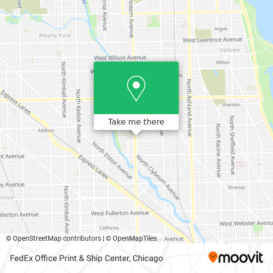 FedEx Office Print & Ship Center map